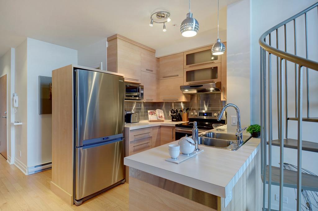 شقة مدينة كويبيك  في Les Immeubles Charlevoix - Le 1155 الغرفة الصورة